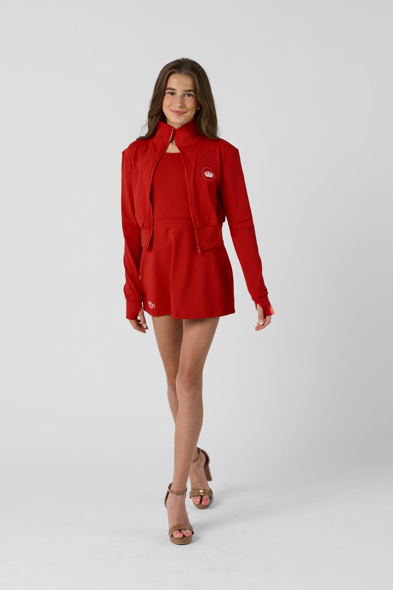 Women's Crimson Athletic Dress
