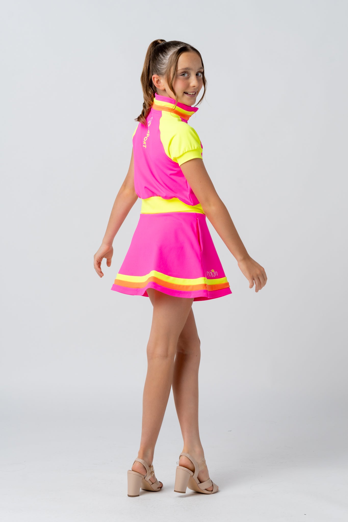 Youth Neon Reign Athletic Skirt