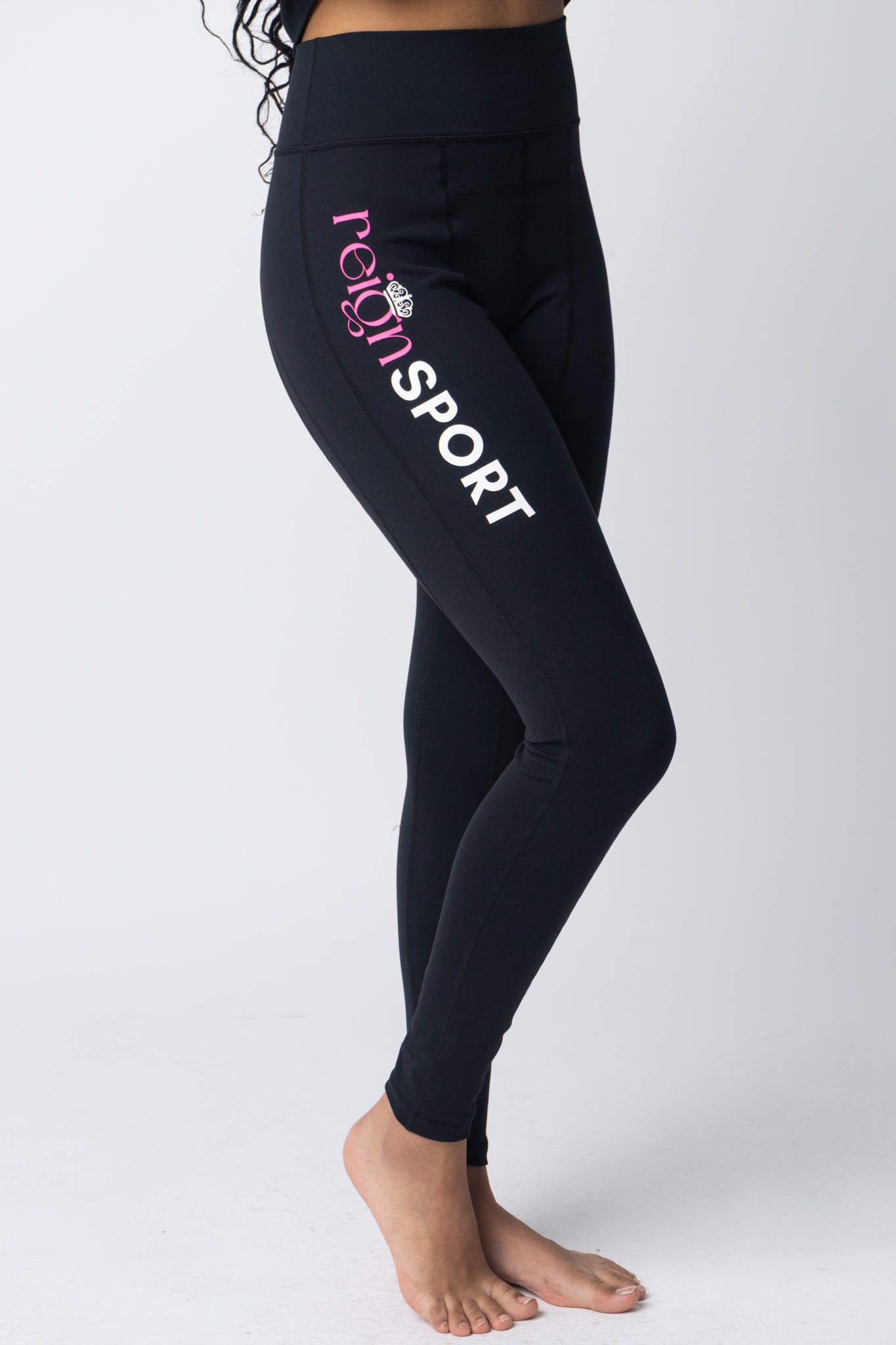 Women's REIGN Essentials Black Leggings
