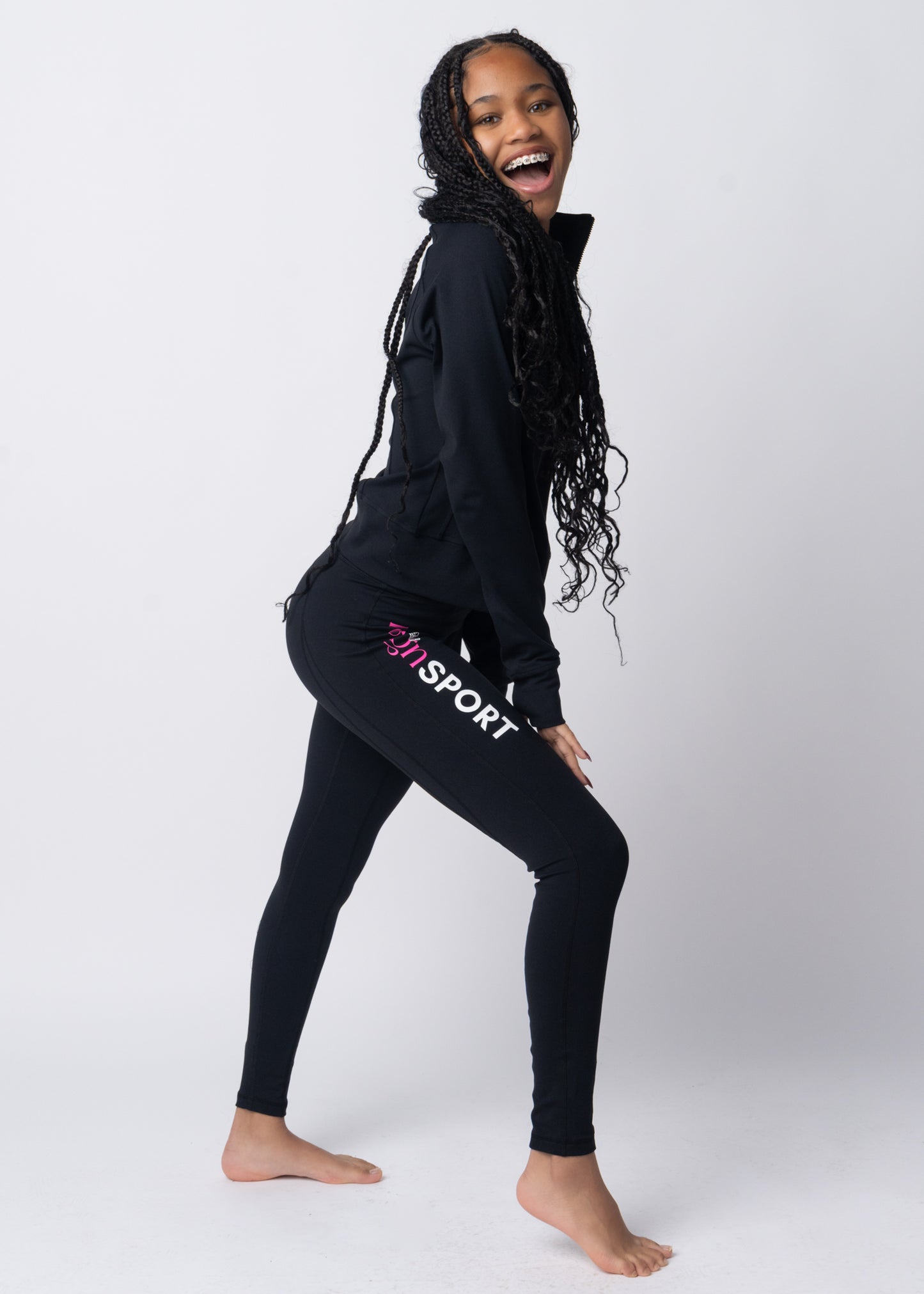 Women's REIGN Essentials Black Leggings
