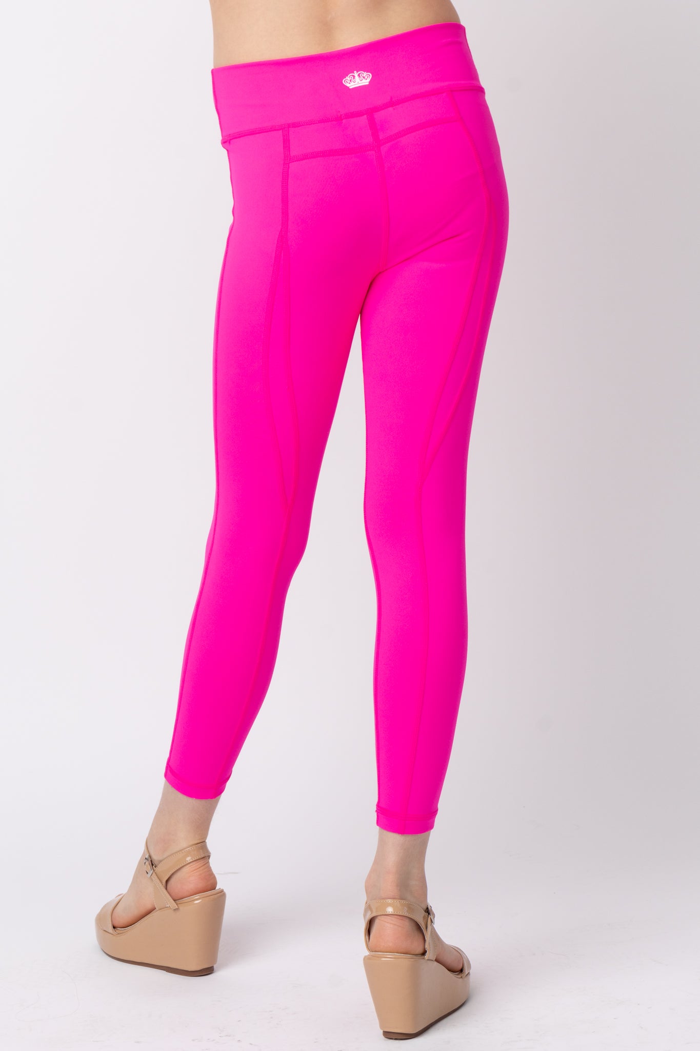 Youth REIGN Essentials Hot Pink Leggings