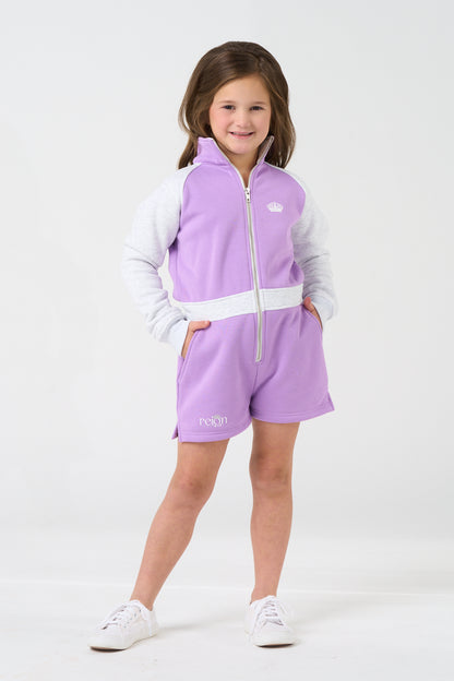 Youth Luxe Lavender Romper