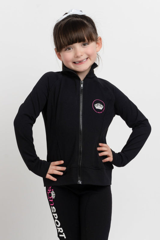 Youth REIGN Essentials Black Jacket