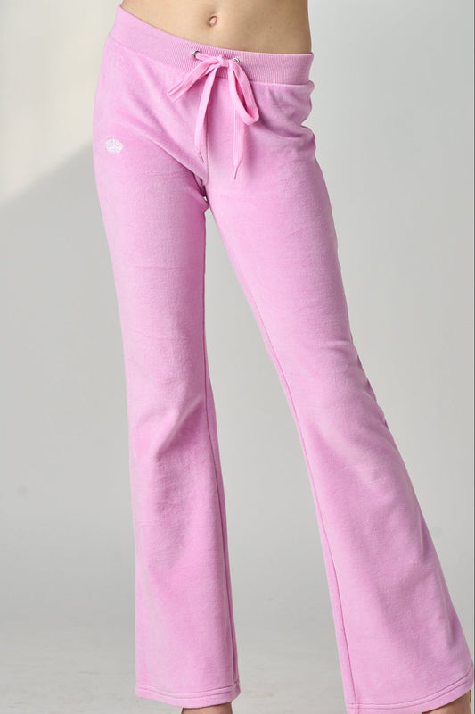 Youth Rosé Velour Pants