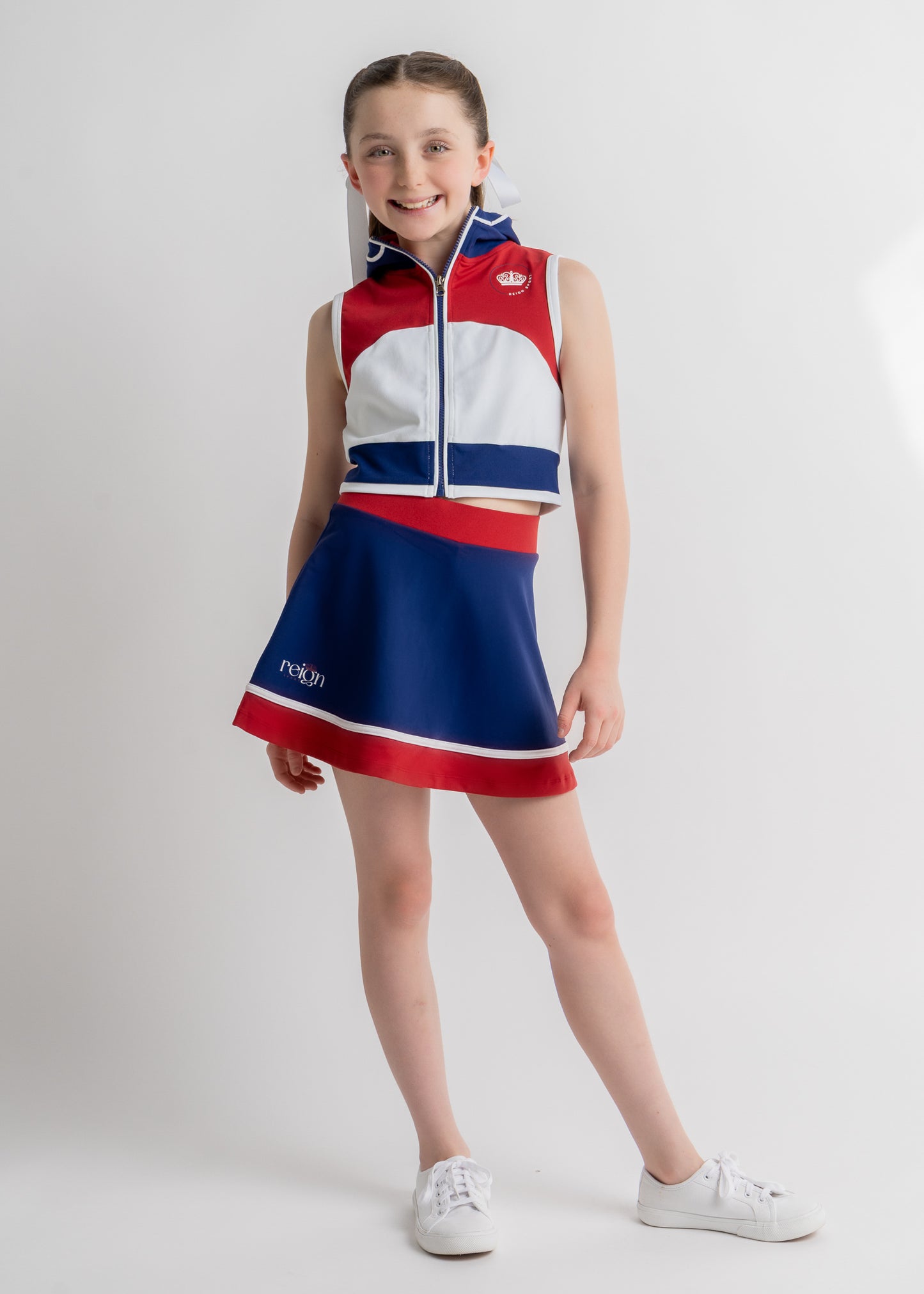 Youth USA Sleeveless Hoodie