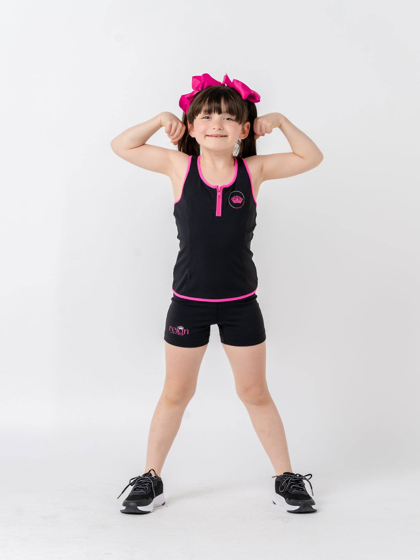 Youth Essentials Black Shorties