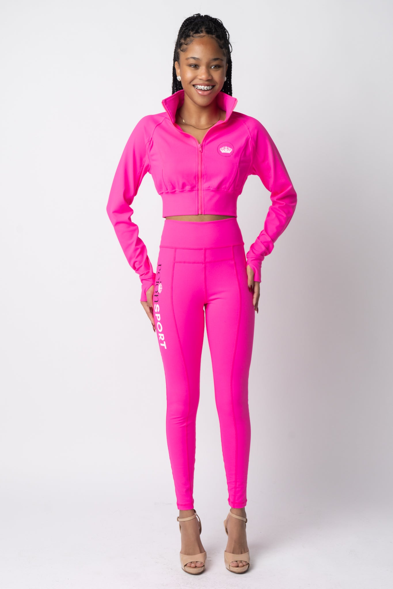Women's REIGN Essentials Hot Pink Leggings